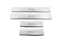 Toyota Land Cruiser Prado 150 2009-2023 Einstiegsleisten innen V1 (4 Stk, Edelstahl) Foto 1