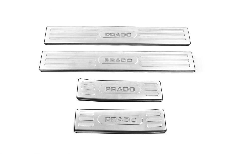 Toyota Land Cruiser Prado 150 2009-2023 Einstiegsleisten innen V1 (4 Stk, Edelstahl) Image