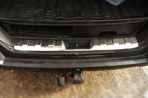 Nissan X-trail T31 2007-2014 Edelstahl Ladekantenschutz 2007-2010 Foto 3