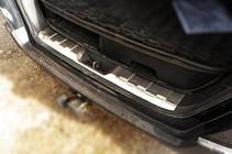 Nissan X-trail T31 2007-2014 Edelstahl Ladekantenschutz 2007-2010 Foto 1