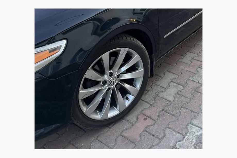 Volkswagen Passat CC 2008-2017 Kotflügelverbreiterungen 2008-2012 (4 Stk, schwarz, ABS-Kunststoff) Image