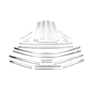 Fensterrahmen Chrom Zierleisten Set Toyota Rav 4 2013-2018 Foto 2