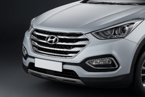 Hyundai IX-35 2010-2015 Chrom Stoßstangenschutzleisten für Tucson Korea 2013-2015 (ABS) Foto 1