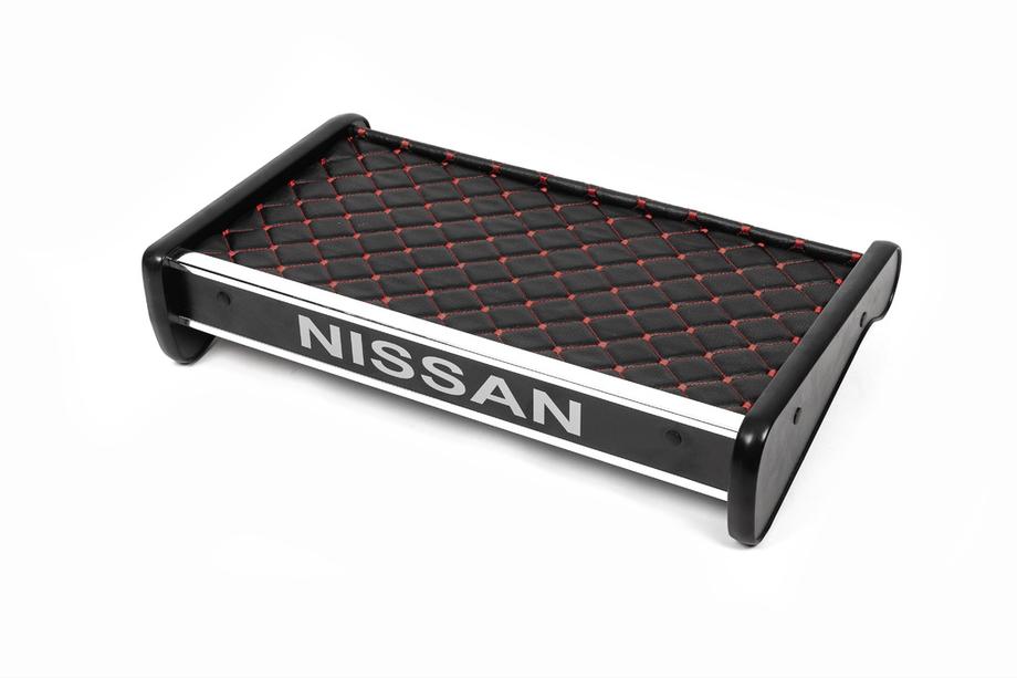 Nissan Primastar 2002-2014 Ablagebrett Armaturenbrett (2001-2010, Schwarz mit roter Naht) Image