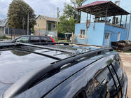 Jeep Grand Cherokee WJ 1999-2004 Dachträger für normale Reling WingBar V1 (2 Stk) Schwarz Foto 1