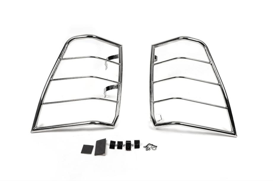 Suzuki Grand Vitara 2005-2017 Schutz für Rückleuchten (Edelstahl) Image