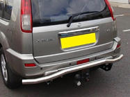 Nissan X-trail T30 2002-2007 Heckschutz Winbo (Edelstahl) Foto 1