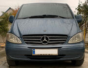 Mercedes Vito W639 2004-2014 Kennzeichenhalter Chrom (1 Stk, Edelstahl) Foto 1