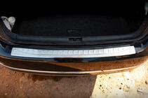 Volkswagen Passat B7 2012-2015 Heckstoßstangenabdeckung OmsaLine MAT (Sedan, Edelstahl) Foto 4