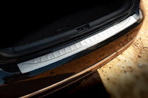 Volkswagen Passat B7 2012-2015 Heckstoßstangenabdeckung OmsaLine MAT (Sedan, Edelstahl) Foto 3