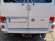 Volkswagen T4 Caravelle/Multivan 1990–2003 Kennzeichenhalter Chrom Transporter (1 Stk, Edelstahl) Foto 2