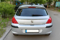 Peugeot 308 2007-2013 Heckspoiler Libao (ABS-Kunststoff) Foto 1