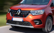 Renault Kangoo/Express 2021- Chrom Kühlergrill Abdeckungen (4 Stk, Edelstahl) Foto 1