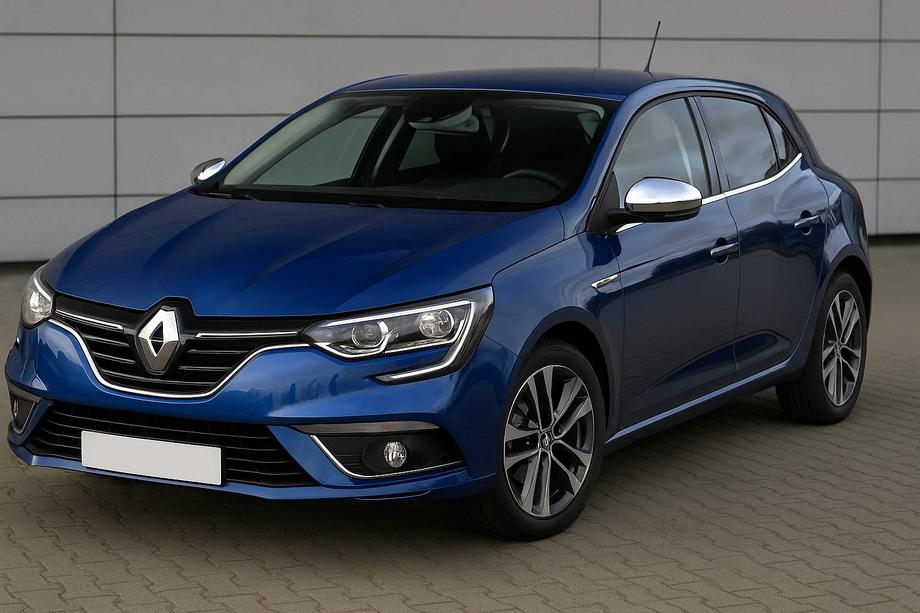 Renault Megane IV 2016-2025 Spiegelabdeckungen (2 Stk, Edelstahl) Image