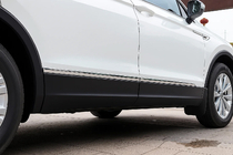 Volkswagen Tiguan 2016-2023 Türleisten Carmos (4 Stk, Edelstahl) Foto 3