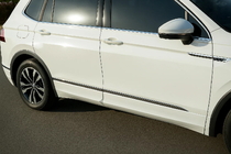 Volkswagen Tiguan 2016-2023 Türleisten Carmos (4 Stk, Edelstahl) Foto 4