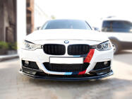 BMW 3 Series F30/F31 2012-2019 EuroCap Frontlippe für die vordere Stoßstange (schwarz, für M-Performance) Foto 1
