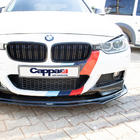 BMW 3 Series F30/F31 2012-2019 EuroCap Frontlippe für die vordere Stoßstange (schwarz, für M-Performance) Foto 4