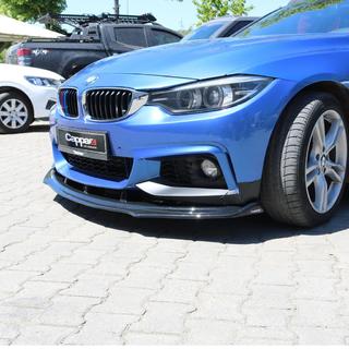Frontspoiler Lippe für M-Sport (schwarz) BMW 4 Series F32/F33/F36 2012-2020 Foto 2