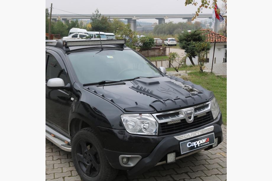Dacia Duster 2008-2018 Motorhaubenabdeckung (ABS) Foto 4