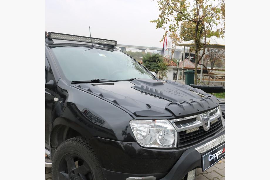 Dacia Duster 2008-2018 Motorhaubenabdeckung (ABS) Foto 2