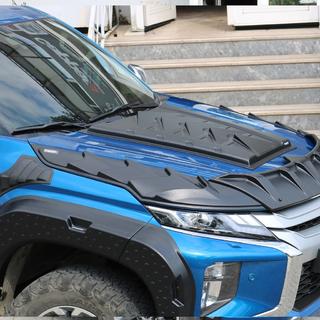Motorhaubenabdeckung (ABS) Mitsubishi L200 2015-2024 Foto 4