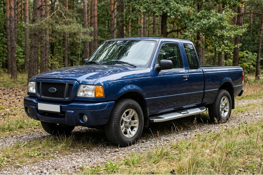 Ford Ranger 2002-2006 Seitenschweller Mevsim Grey (2 Stk., Aluminium) Image