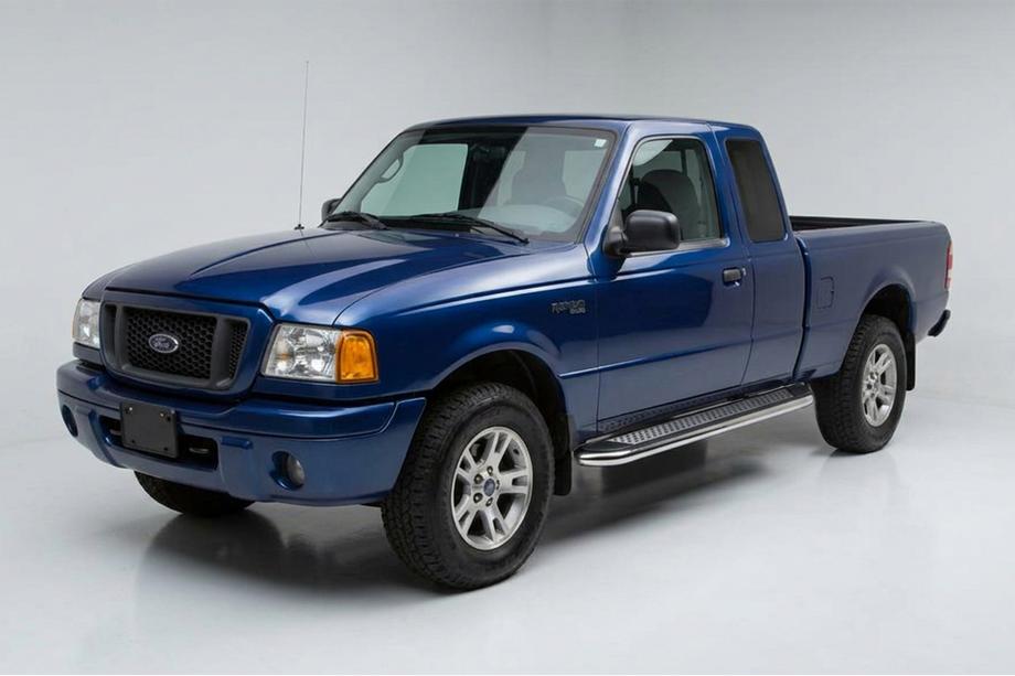 Ford Ranger 2002-2006 Seitenschweller Maydos V2 (2 Stk., Aluminium & Edelstahl) Image