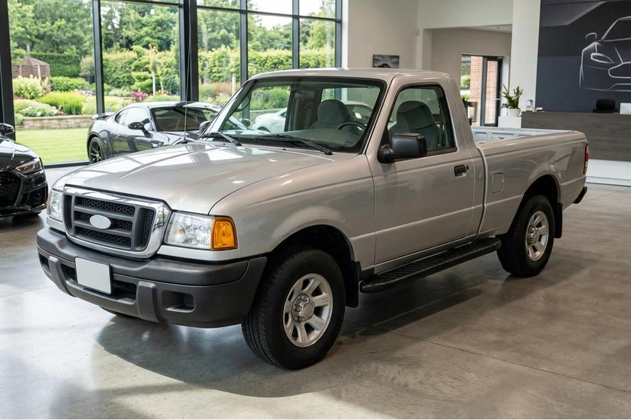 Ford Ranger 2002-2006 Seitenschweller Bosphorus Black (2 Stk., Aluminium) Image