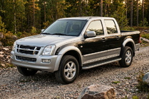 Isuzu D-Max 2002-2011 Seitenschweller Tayga Grey (2007-2012, 2 Stk., Aluminium) Foto 1