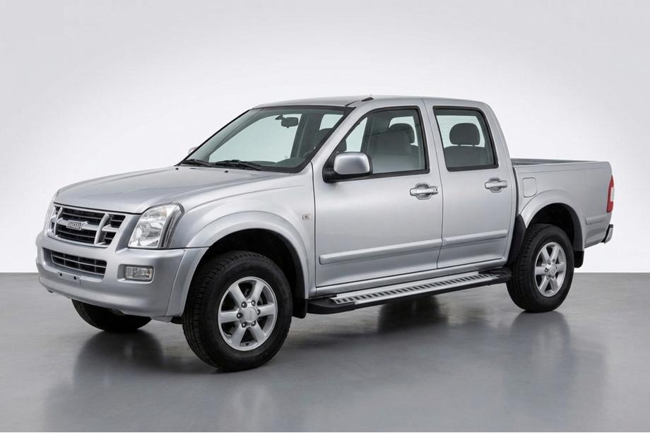 Isuzu D-Max 2002-2011 Trittbretter Line (2007-2012, 2 Stk., Aluminium) Image