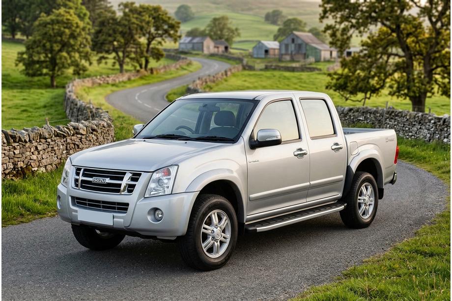 Isuzu D-Max 2002-2011 Seitenschweller Fullmond (2007-2012, 2 Stk., Aluminium) Image