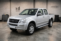 Isuzu D-Max 2002-2011 Seitenschweller Allmond Grey (2007-2012, 2 Stk., Aluminium) Foto 1