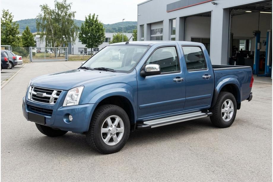 Isuzu D-Max 2002-2011 Trittbretter Rainbow (2007-2012, 2 Stk., Aluminium) Image