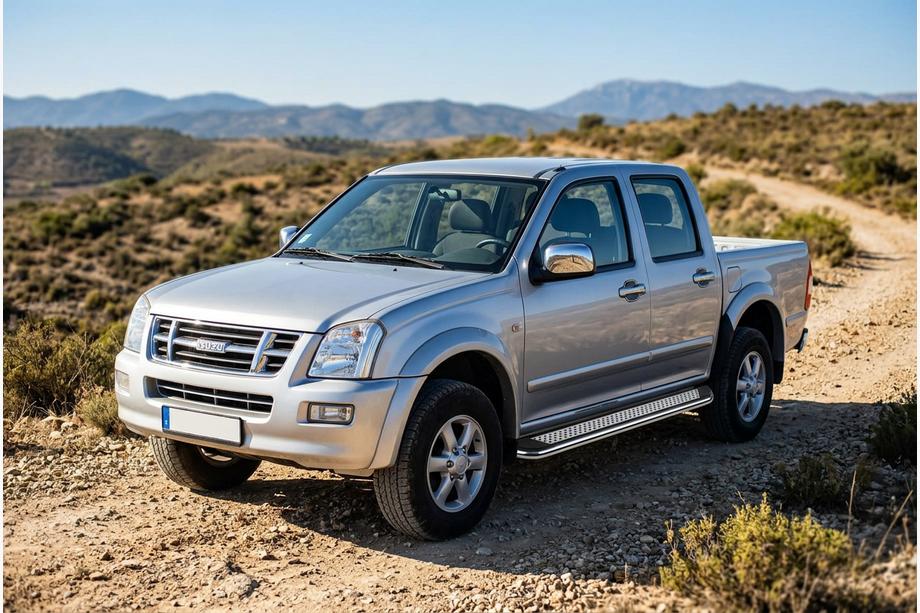 Isuzu D-Max 2002-2011 Trittbretter Maydos V2 (2007-2012, 2 Stk., Aluminium) Image