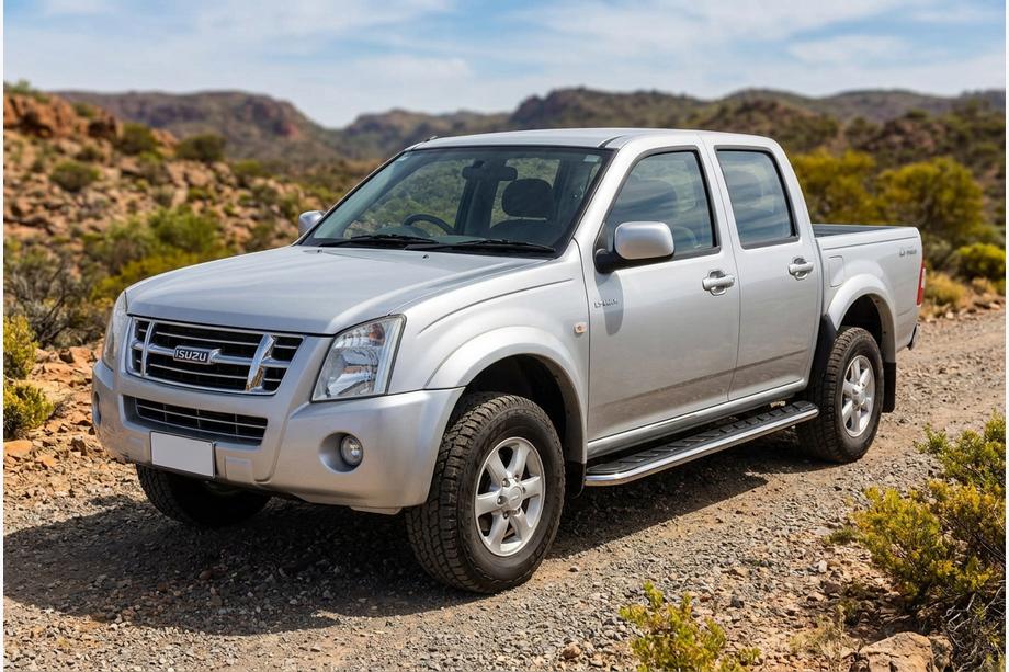Isuzu D-Max 2002-2011 Seitenschweller Maydos V1 (2007-2012, 2 Stk., Aluminium) Image