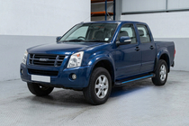Isuzu D-Max 2002-2011 Trittbretter Maya Blue (2007-2012, 2 Stk., Aluminium) Foto 1