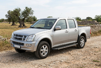 Isuzu D-Max 2002-2011 Trittbretter Bosphore Grey (2007-2012, 2 Stk., Aluminium) Foto 1