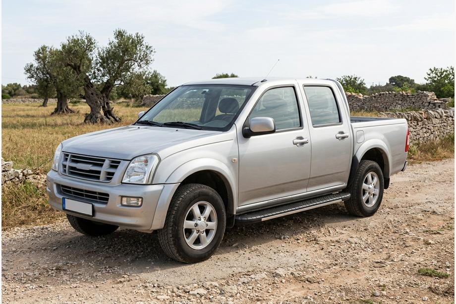 Isuzu D-Max 2002-2011 Trittbretter Bosphore Grey (2007-2012, 2 Stk., Aluminium) Image