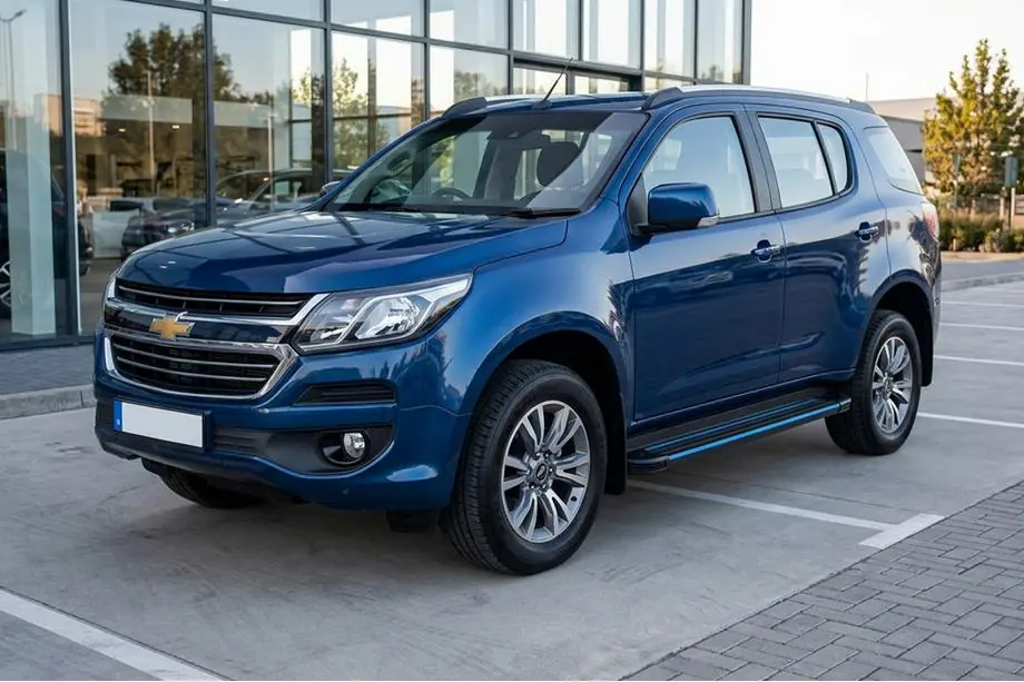 Chevrolet Trailblazer 2012-2019 Seitenschweller Maya Blue (2 Stk., Aluminium) Image