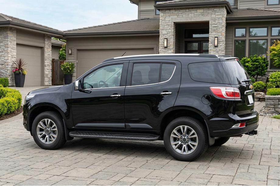 Chevrolet Trailblazer 2012-2019 Seitenschweller Bosphorus Black (2 Stk., Aluminium) Image