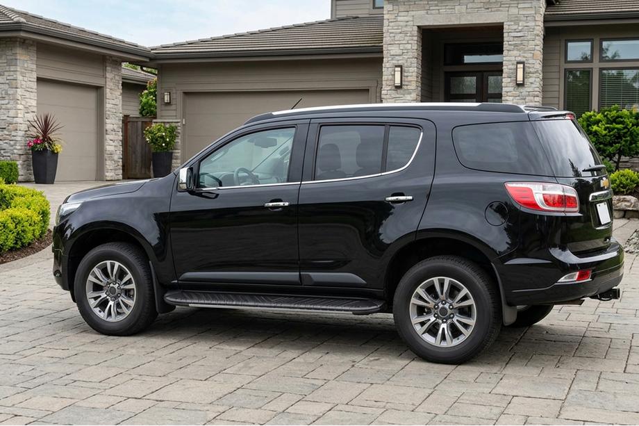 Chevrolet Trailblazer 2012-2019 Trittbretter Bosphorus Grey (2 Stk., Aluminium) Image