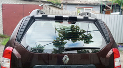 Dacia Duster 2008-2018 Heckspoiler 3-teilig (ABS) V-1 Foto 3