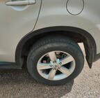 Mitsubishi ASX 2010-2023 Kotflügelverbreiterungen 2012-2016 (4 Stk, schwarz, ABS-Kunststoff) Foto 2