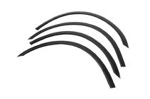 Mercedes E-class W211 2002-2009 Kotflügelverbreiterungen (4 Stk, schwarz, ABS-Kunststoff) Foto 2