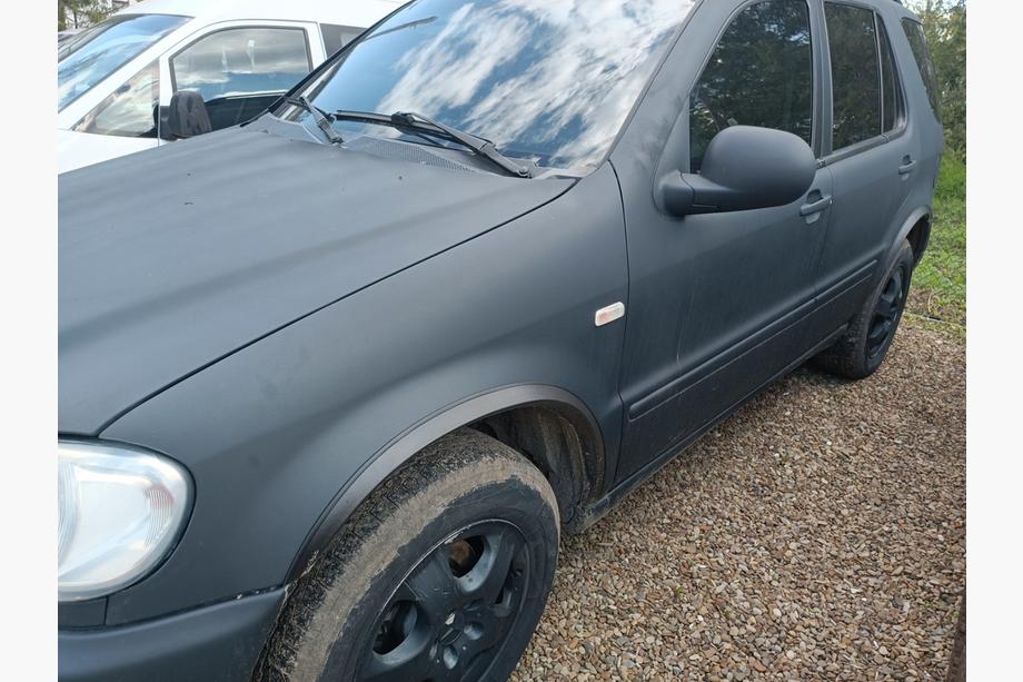 Mercedes ML W163 1997-2005 Kotflügelverbreiterungen (4 Stk, schwarz, ABS-Kunststoff) Foto 1
