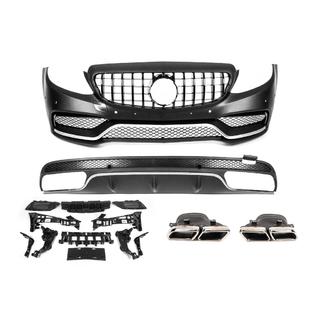 Bodykit mit Diffusor V1 (AMG C63-Design 2014-2018) Foto 1