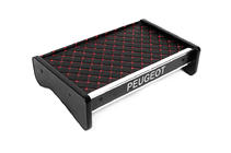 Peugeot Boxer 2006-2025 Ablage für Armaturenbrett (Schwarz mit roter Naht) ab 2014 Foto 3