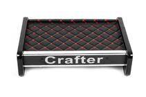 Volkswagen Crafter 2016- Ablage für Armaturenbrett (Schwarz mit roter Naht) Foto 3