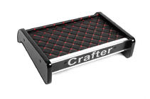 Volkswagen Crafter 2016- Ablage für Armaturenbrett (Schwarz mit roter Naht) Foto 2
